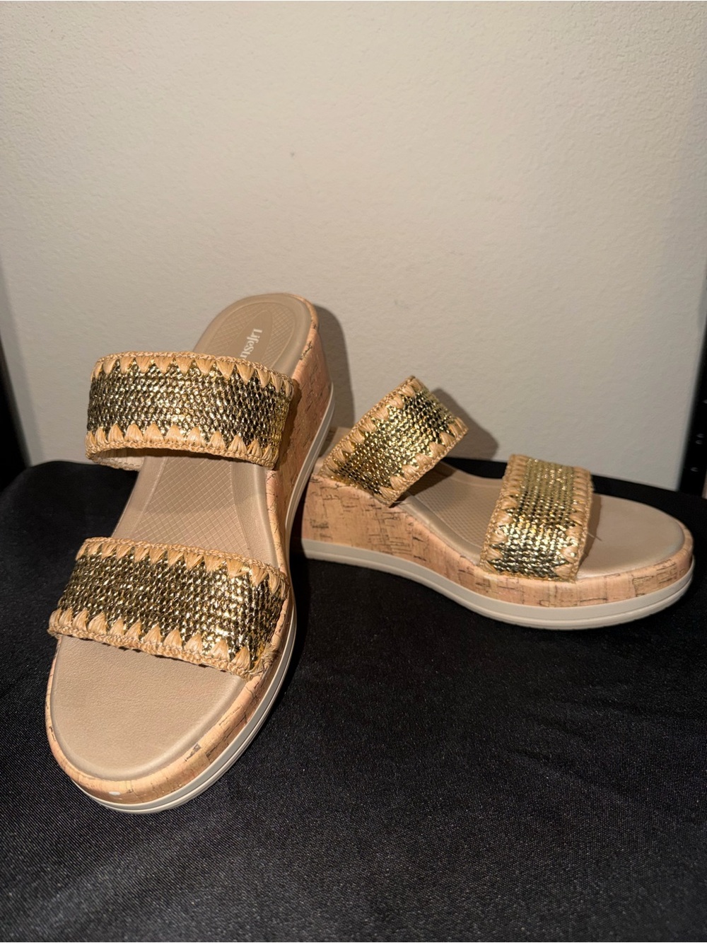Lifestride BZEE’s Wedge Slide Sandals - COMFORT!
